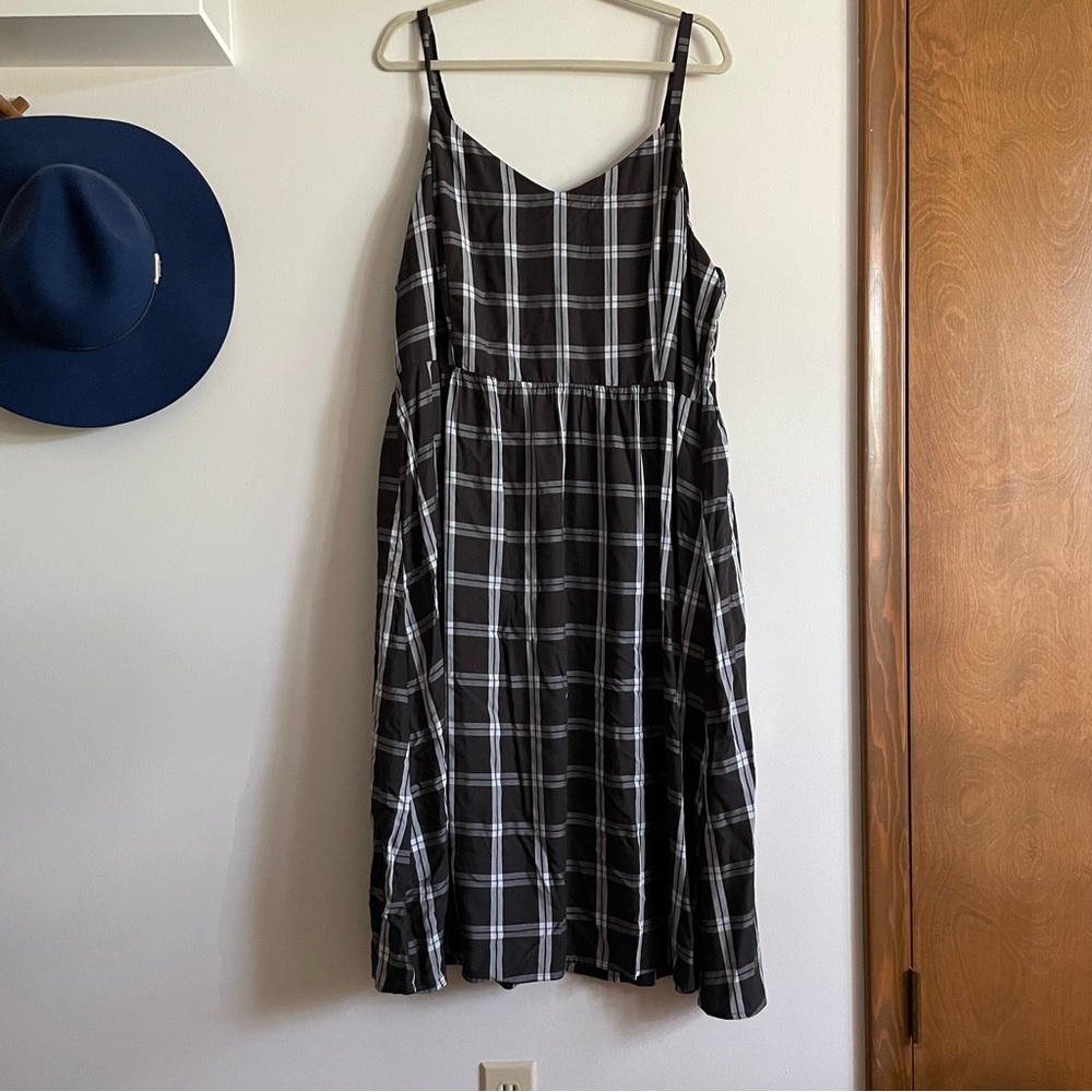 Plaid dress